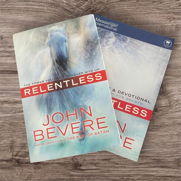 Relentless - Book, Study Guide & Devotional - By John Bevere - NWT - Picture 5 of 5